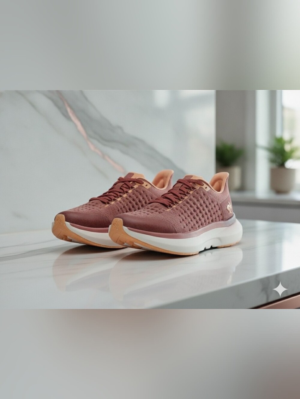 Women's Dream Chaser Knit Lightweight Running Sneakers-Withered Rose